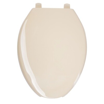 Asiento alargado con tapa para WC, abierto, hueso, Foset COD 49906