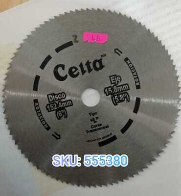 SIERRA CIRCULAR  D/ACERO D/F CELTA  MOD.L6