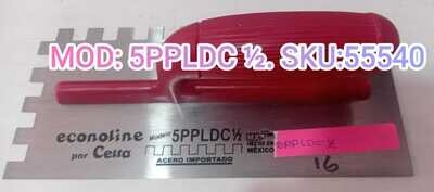 LLANA MANGO PLAST.DIENTE CUADRADO 1/2 X1/2 CELTA MOD.5PPLDC1/2