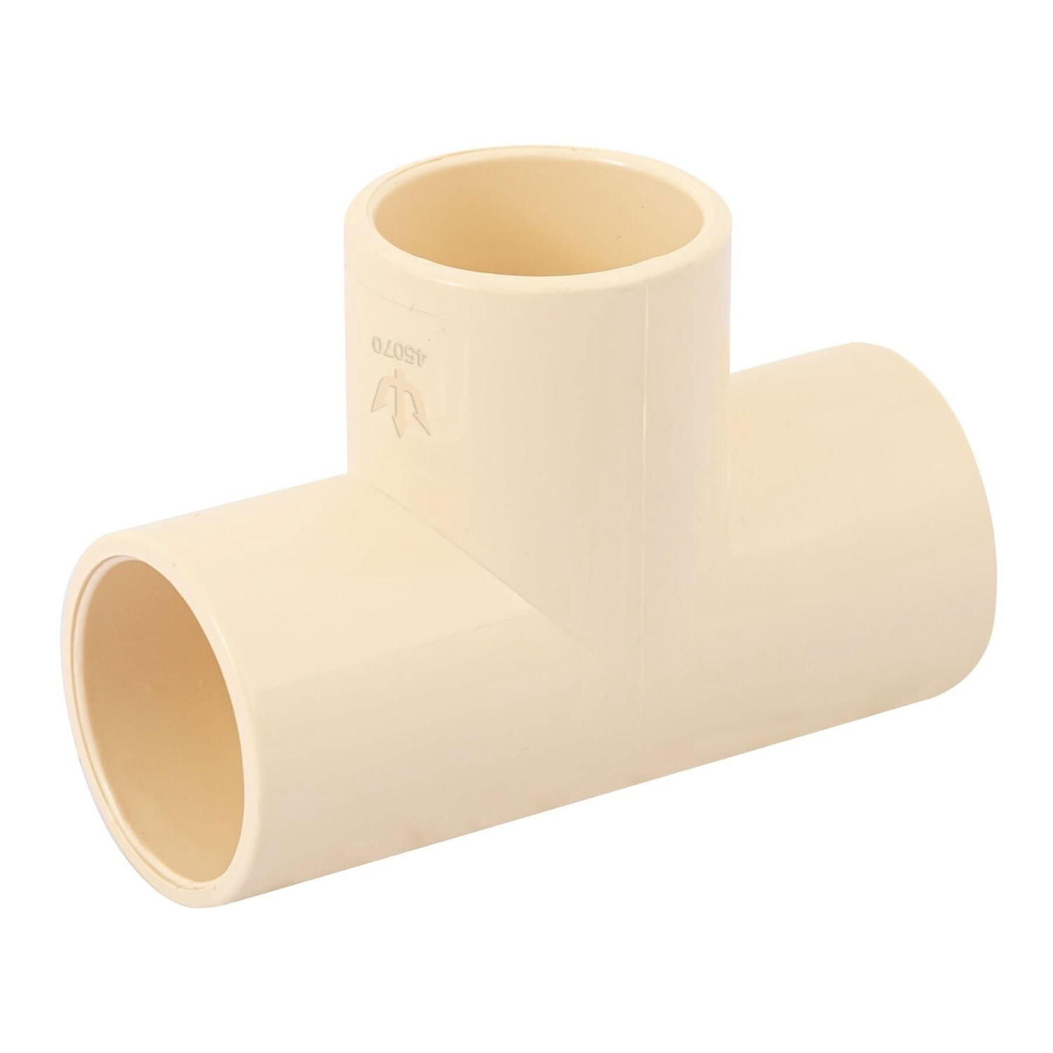 TEE SENCILLA DE CPVC DE 3/4"  TRUPER 45070
