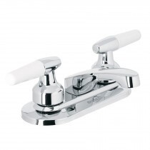 Mezcladora 4 para lavabo, nariz larga, manerales cono COD 49203