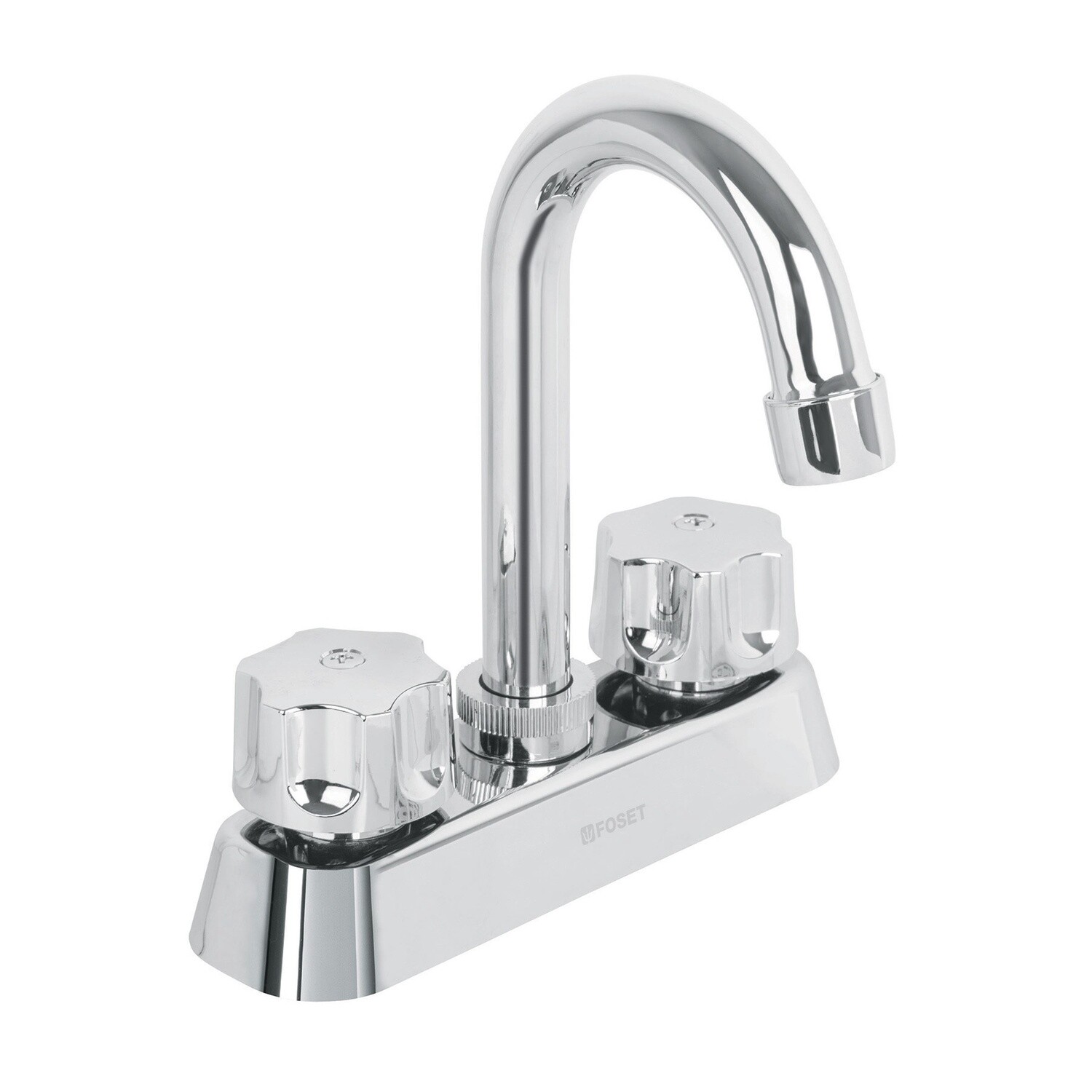 MEZCLADORA PLASTICA 4 CUELLO TIPO BAR PARA LAVABO, STANDARD	49288