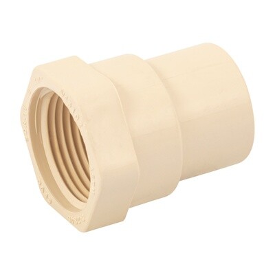 CONECTOR HEMBRA CPVC DE  3/4" TRUPER 45102