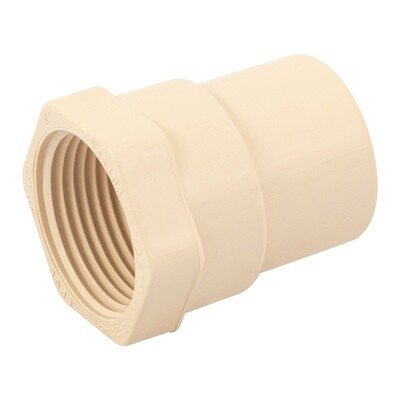 CONECTOR HEMBRA CPVC DE 1" TRUPER 45103
