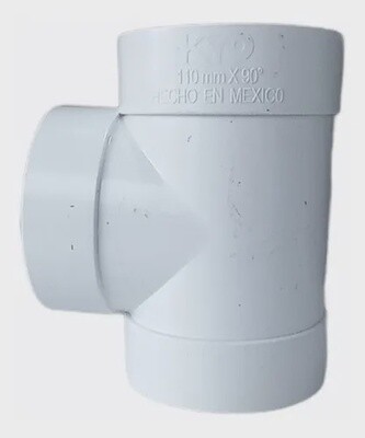 TEE PVC 4" PT5042A