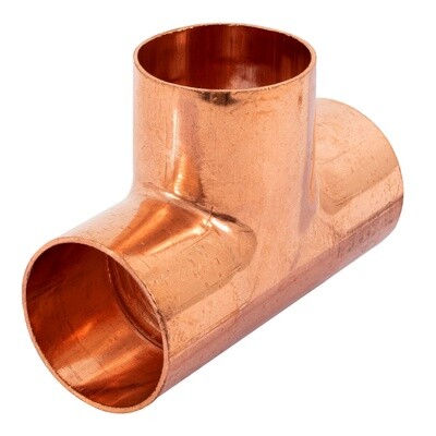 TEE SENCILLA DE COBRE  1-1/4" TCCO TRUPER 48863