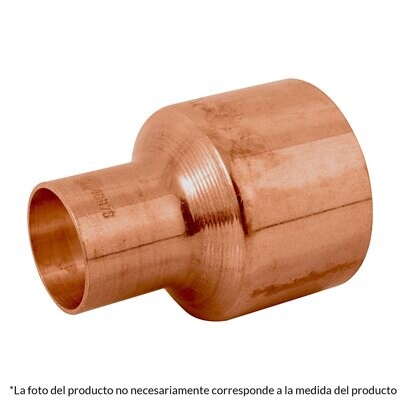 REDUCCION BUSHING COBRE  1-1/4 x 1/2" TCCO TRUPER 48873