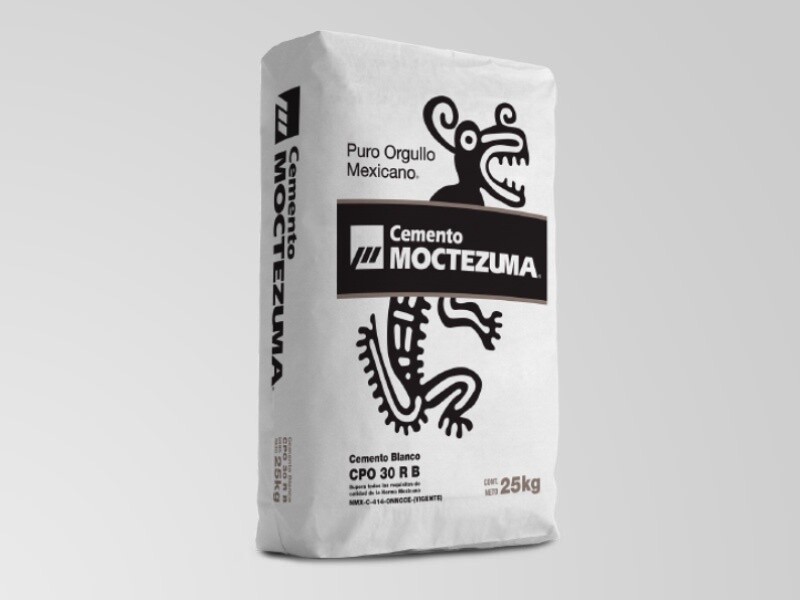 CEMENTO BLANCO MOCTEZUMA 25 KG