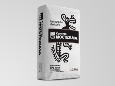 CEMENTO BLANCO MOCTEZUMA 25 KG