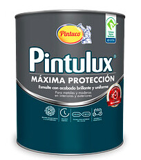 PINTURA ESMALTE 5 ESTRELLAS ROJO INDIO 1012 1 LT PINTOLUX