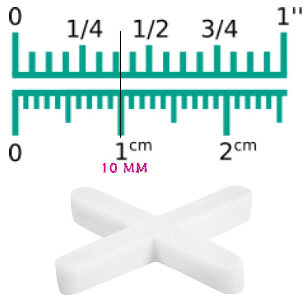 SEPARADORES DE LOSETA 10MM BOLSA C/75PZ 11941 Truper