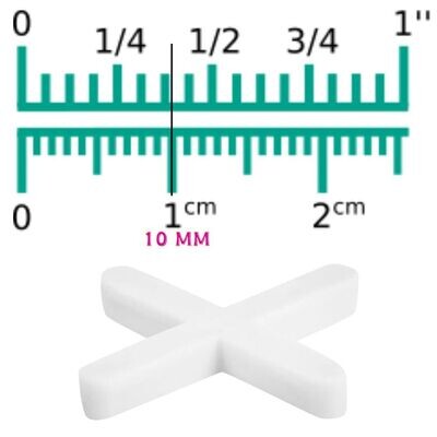 SEPARADORES DE LOSETA 10MM BOLSA C/75PZ 11941 Truper