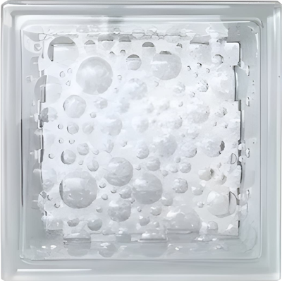 Vitroblock TRANS Burbuja 19X19X08 VBNEFGBFTR