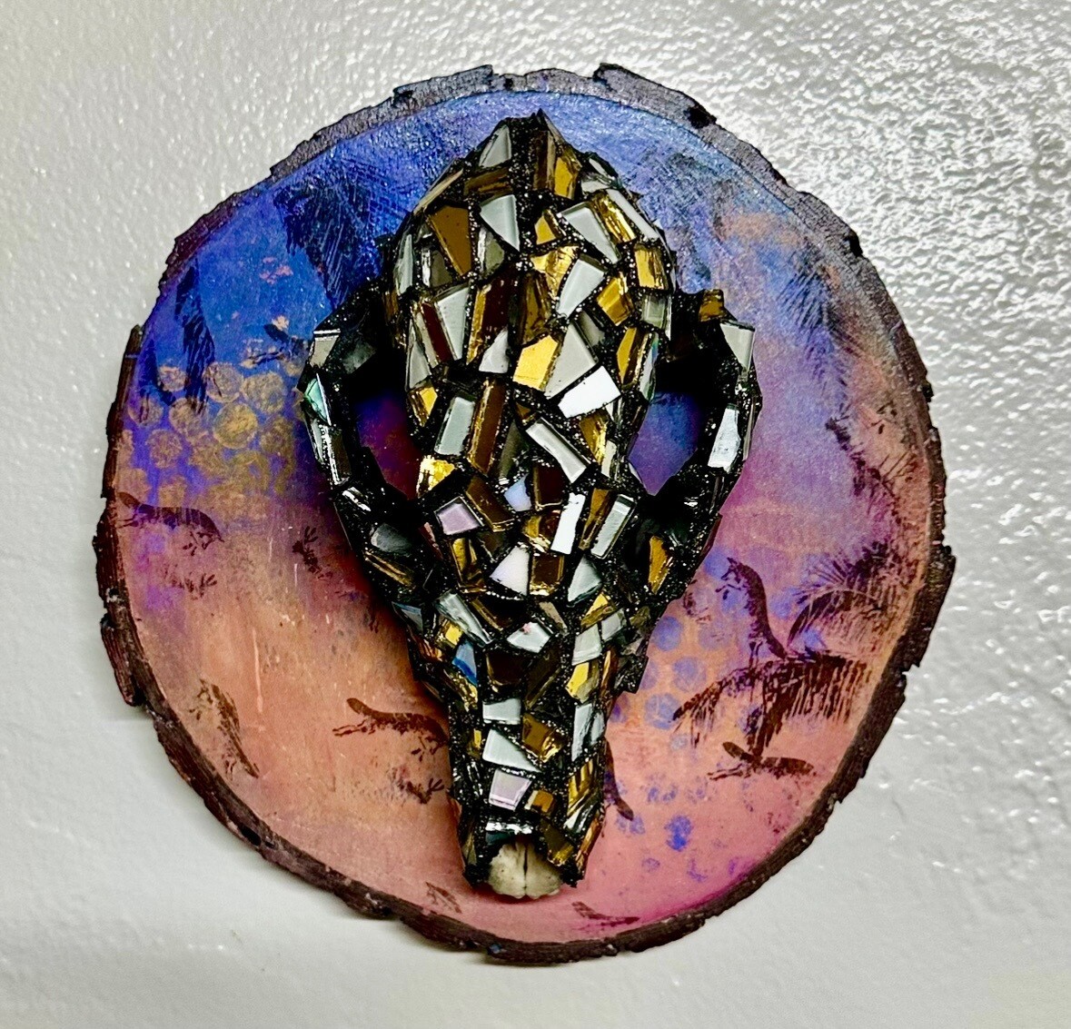 Coyote Skull Mosaic