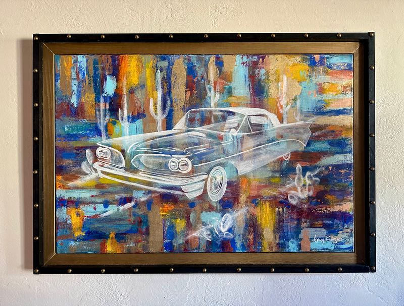 Abstract '59 Bonneville