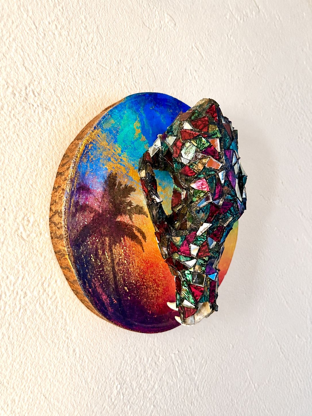 Coyote Skull Mosaic #2