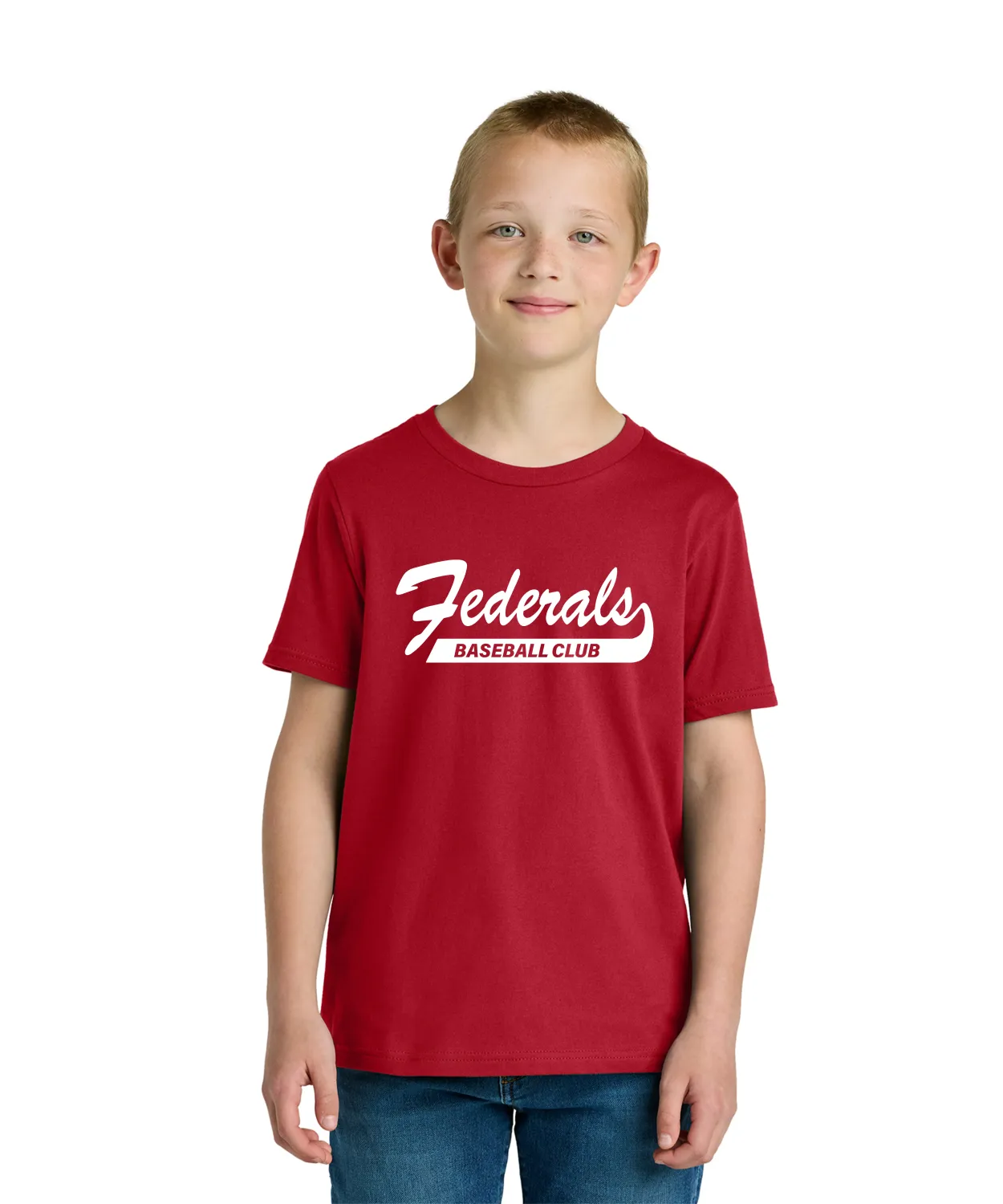 Red Federals Youth Cotton Tee