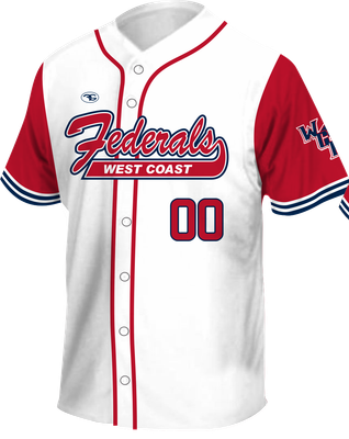 Feds Personalized Fan Jersey---White