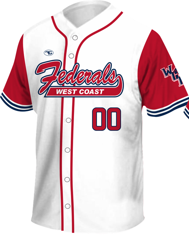 Feds Personalized Fan Jersey---White