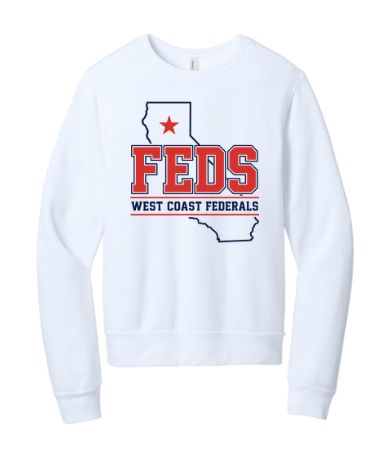 FEDS Crewneck Sweatshirt White