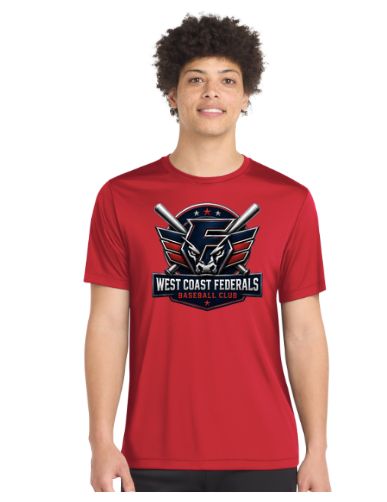 Red Drifit Cow Tee (Youth / Adult)