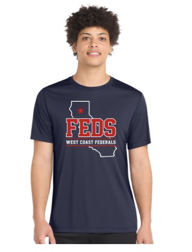 Navy Drifit FEDS Tee (Youth / Adult)
