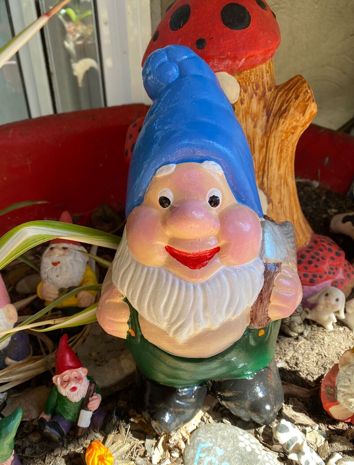 Chubby Gnome with Axe