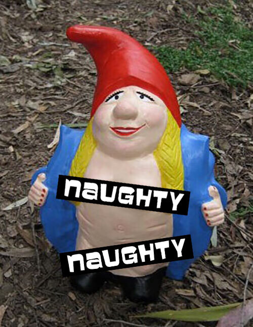 Helga the Flasher Gnome