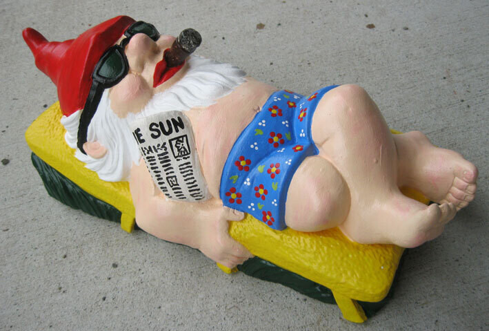 Sunbaking Gnome