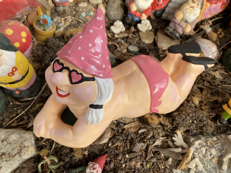 Cheeky Girl Gnome