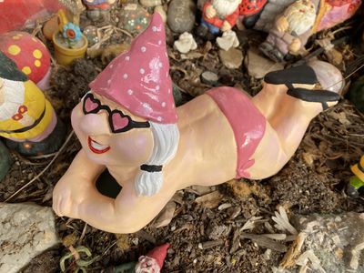 Cheeky Girl Gnome