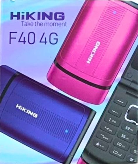 HIKING F40 4G RAM 48MB ROM 128MB CAMARA VGA RADIO LINTERNA 800MAH AZUL