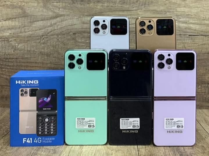 HIKING F41 4G RAM 48MB ROM 128MB CAMARA VGA 1350MAH LINTERNA PURPURA