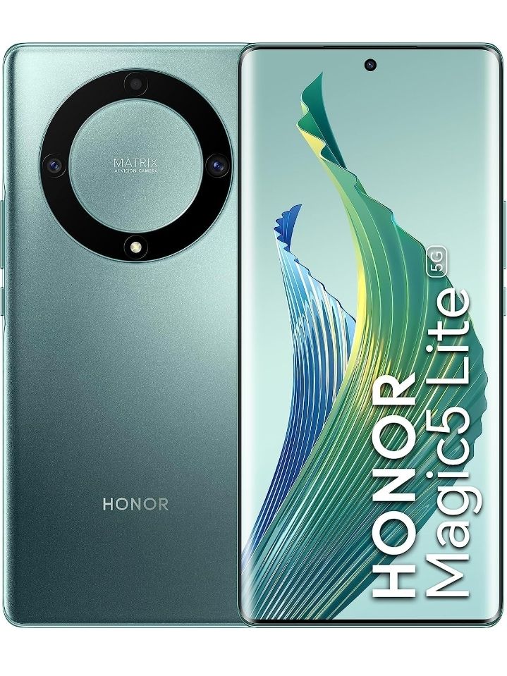 HONOR MAGIC 5 LITE RAM 8GB ROM 256GB 64MP+5MP+2MP 16MP 5100MAH ANDROID 12 VERDE