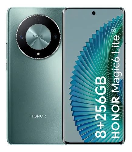 HONOR MAGIC 6 LITE RAM 8GB ROM 256GB 108MP+5MP+2MP 16MP 5300MAH ANDROID 13 VERDE