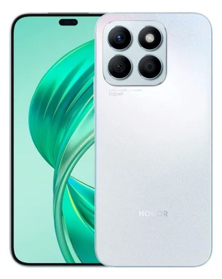 HONOR X8B RAM 8GB ROM 512GB 108MP+5MP+2MP 50MP 4500MAH ANDROID 13 PLATA