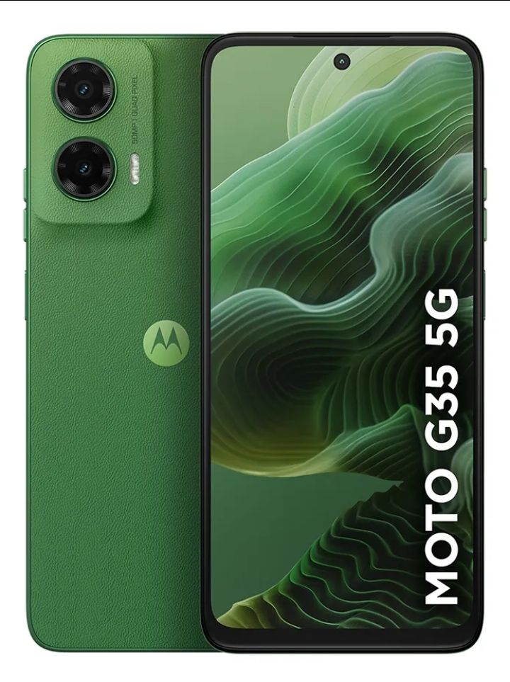 MOTOROLA G35 5G RAM 8GB ROM 128GB 50MP + 2MP + 5MP 16MP ANDROID 14 VERDE