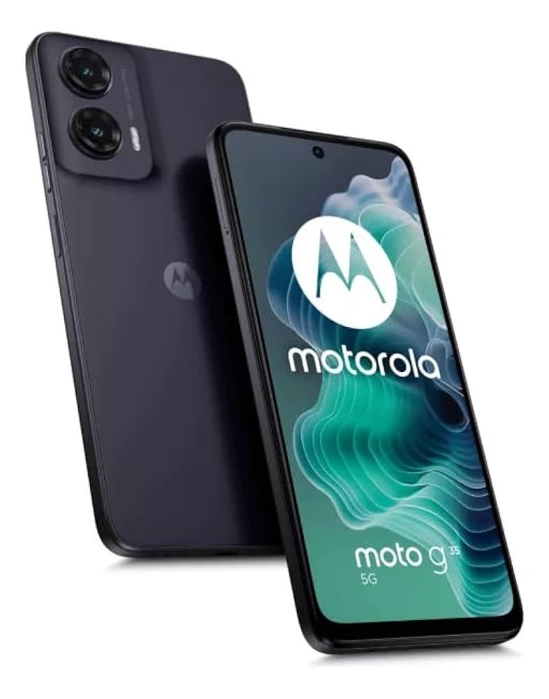 EQ MOTOROLA G35 5G RAM 8GB ROM 256GB 50MP+2MP+5MP 16MP ANDROID 14 NEGRO