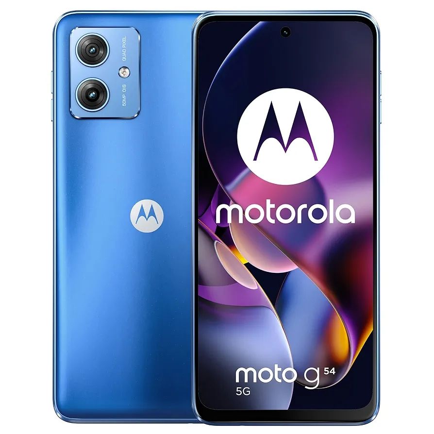 MOTOROLA G54 5G RAM 8GB ROM 256GB 50MP+8MP 16MP ANDROID 13 AZUL