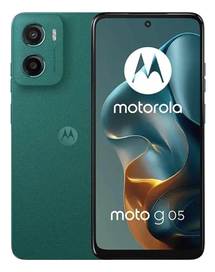 MOTROLA G05 RAM 4GB ROM 128GB 50MP 12MP 5000MAH ANDROID 15 VERDE