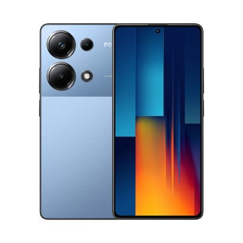 EQ POCO M6 PRO RAM 12GB ROM 512GB 64MP+8MP+2MP 16MP 5000MAH ANDROID 13 AZUL