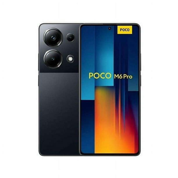 POCO M6 PRO RAM 8GB ROM 25603 64MP+8MP+2MP 16MP 5000MAH ANDROID 13 NEGRO
