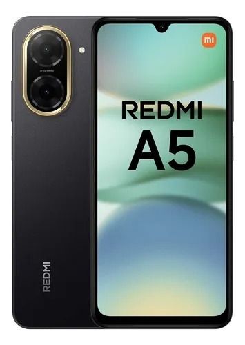 REDMI A5 RAM 3GB ROM 64GB 32MP 8MP 5200MAH ANDROID 14 NEGRO