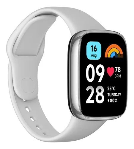 REDMI WATCH 3 ACTIVE SENSOR DE FRECUENCIA ALTAVOZ BLUETOON COMPATIBLE CON ANDROID E IOS GRIS