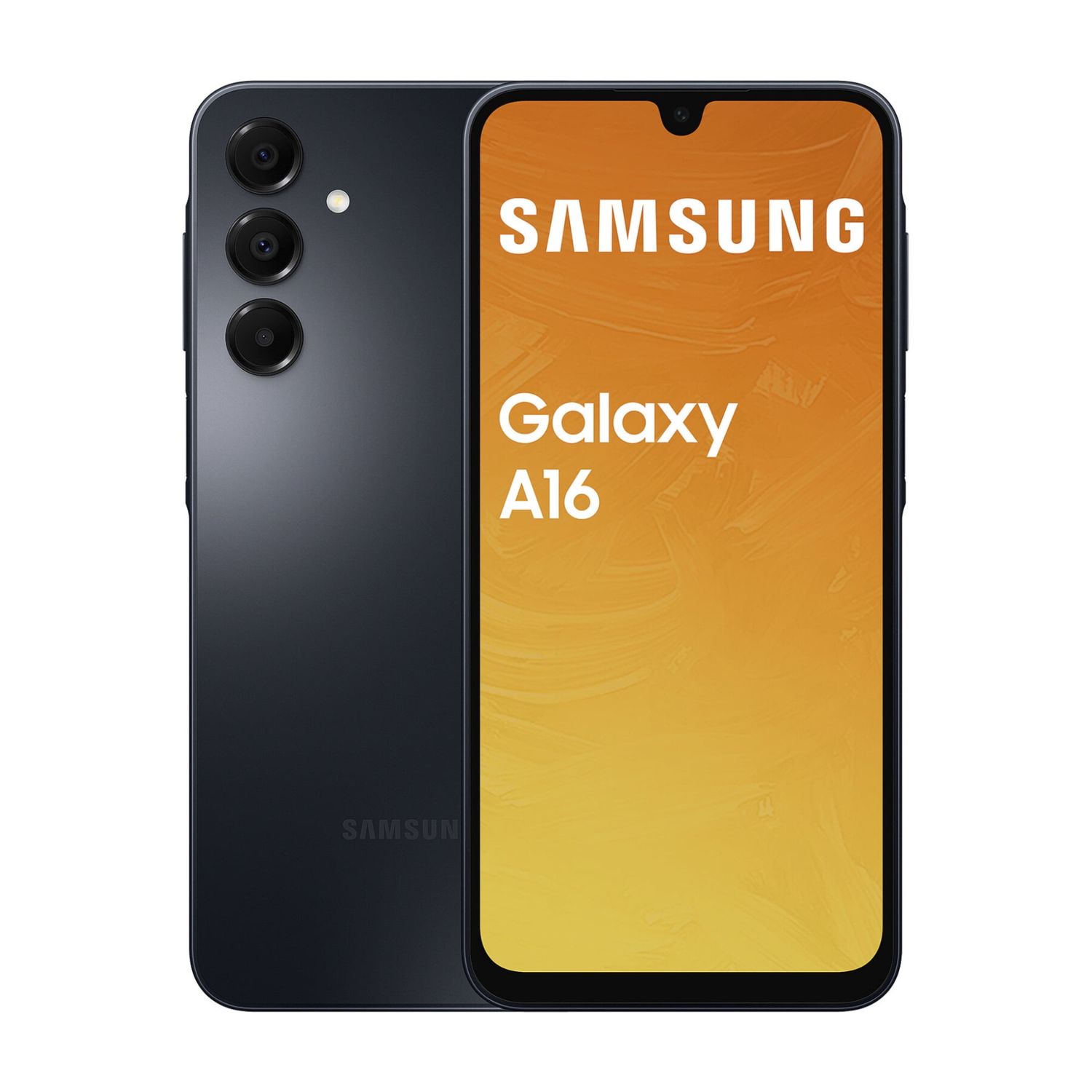SAMSUNG A16 RAM 6GB ROM 128GB 50MP+5MP +2MP 13MP 5000MAH ANDROID 14 NEGRO