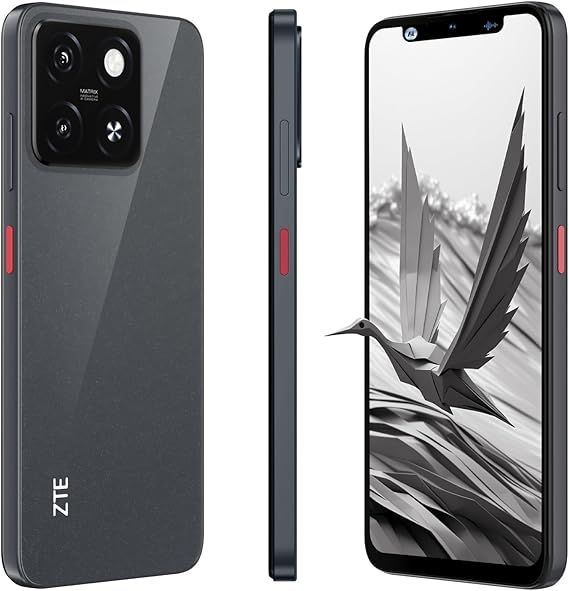 ZTE A55 RAM 4GB ROM 128ROM 13MP 8MP 5000MAH ANDROID 14 NEGRO