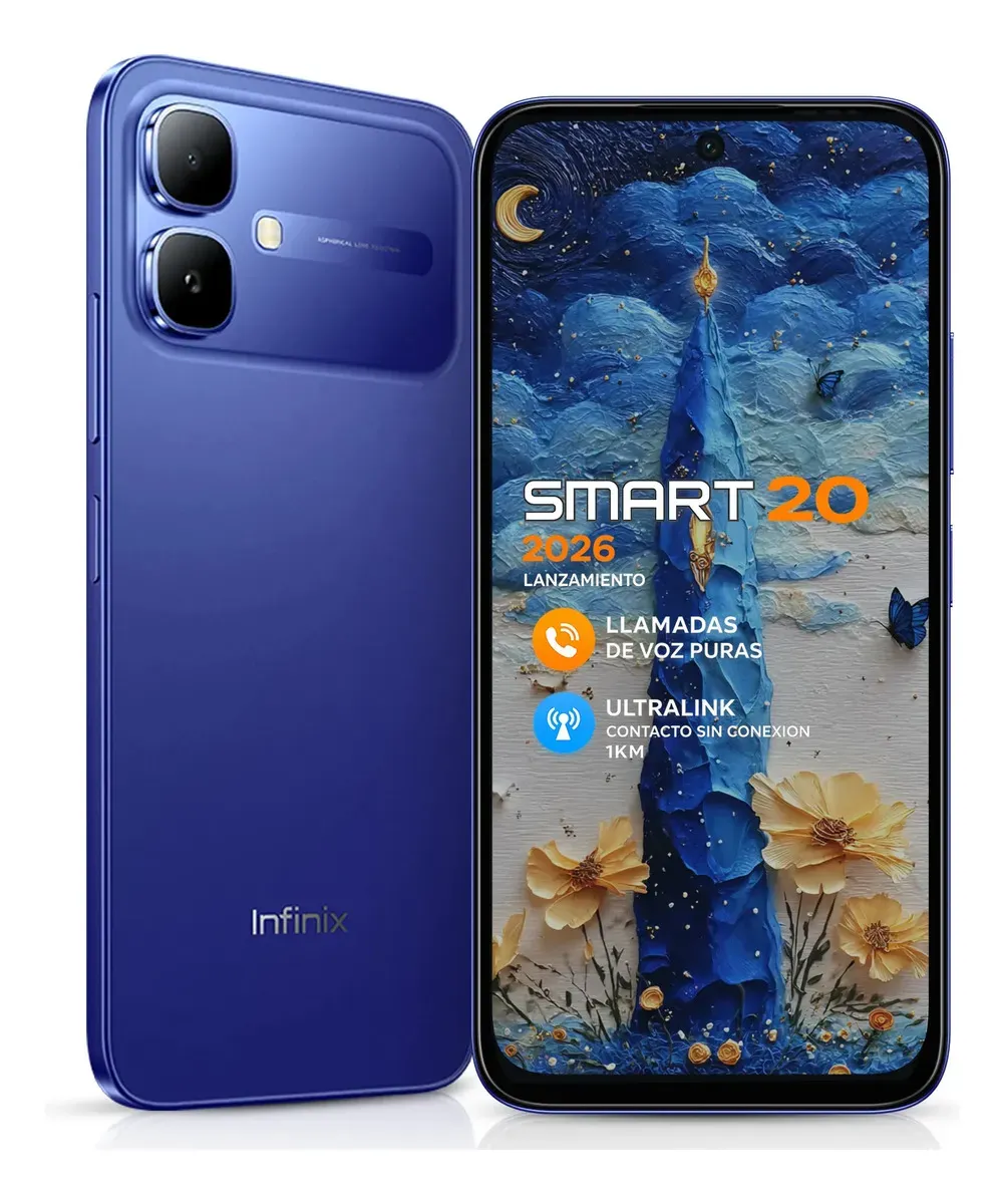 INFINIX SMART 20 ROM 4GB + RAM 64GB
