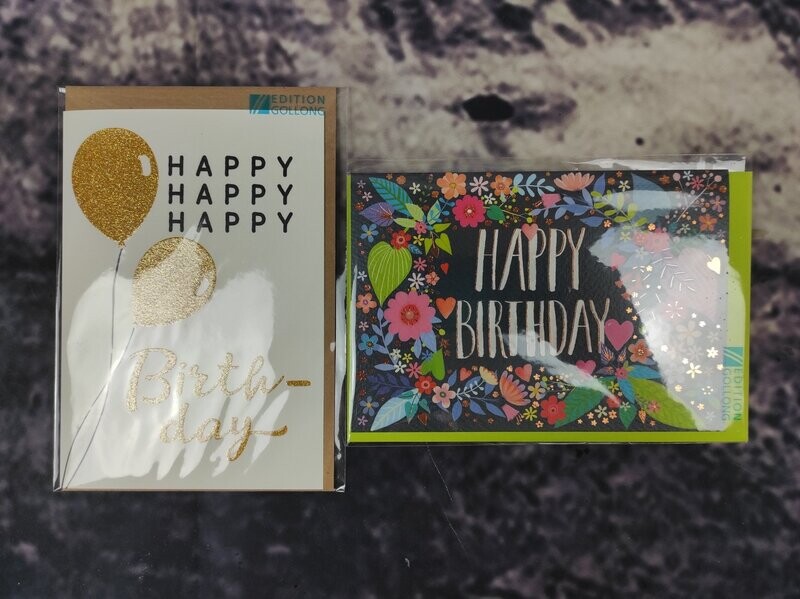 Karte zum Geburtstag