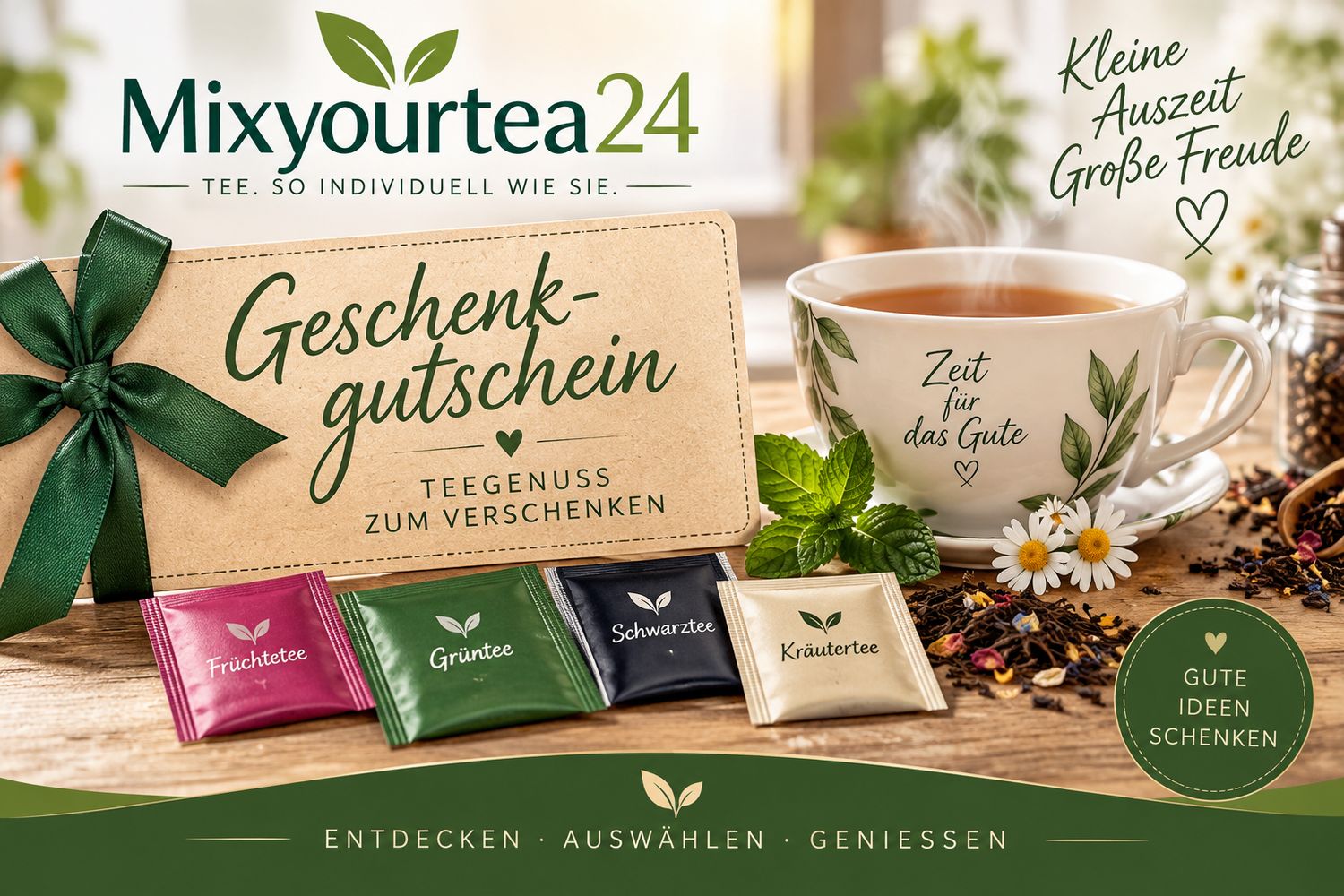 Geschenkgutschein Mixyourtea24 Geschenkgutschein Mixyourtea24