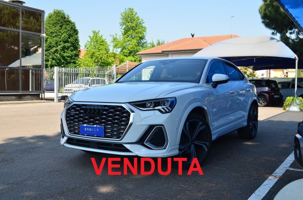 Audi Q3 Sportback 35 2.0 tdi 150cv S line quattro 20" - 2023